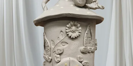 Ceramic Hand Building Workshop - Fairy House Tealight