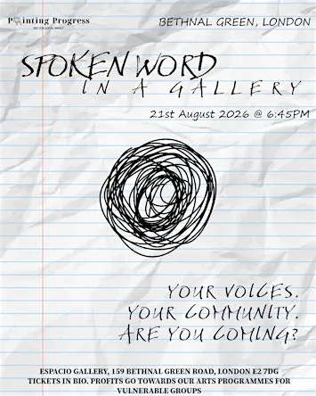 Spoken Word in a Gallery