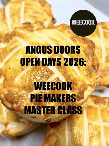 ANGUS DOORS OPEN DAY: WEECOOK ADULTS PiE MASTERCLASS 2026