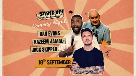 Stand Up Comedy in Southampton Ft. Jack Skipper, Dan Evans & Kazeem Jamal