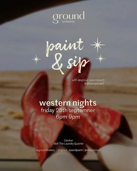 Paint & Sip Western night