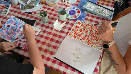 Sketchbook Club - Art for Wellbeing at BAS