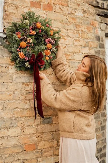 Christmas Wreath making Workshop at Willow Grange Farm Thursday 3rd Decembe