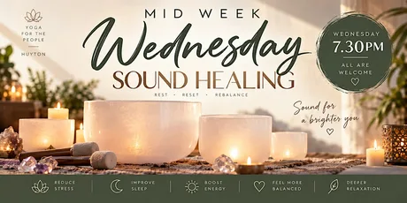 Midweek Wednesday Sound Healing | Relax, Reset & Rebalance
