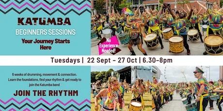 Katumba Beginners Sessions | 6-Week Drumming & Movement Experience