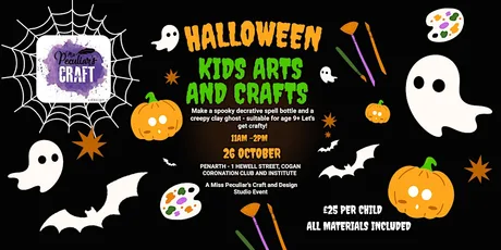 Halloween Kids Creative Crafts Workshop