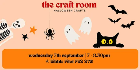 the craft room | halloween craft night