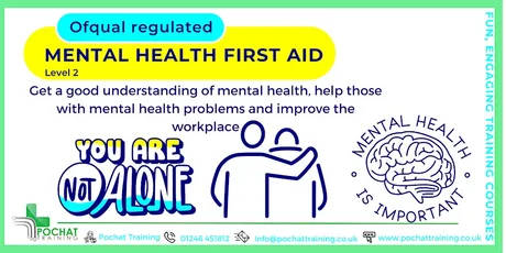 Level 2 Award in First Aid for Mental Health (RQF) ( Physical classroom)
