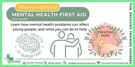 Level 2 Award in First Aid for Youth Mental Health (RQF) (Physical classro