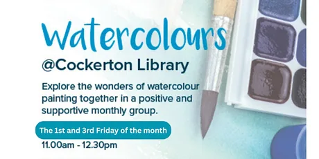 Darlington Libraries: Adult Watercolour Painting @ Cockerton Library