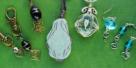 Wire Wrapped Jewellery Making Class (deposit)