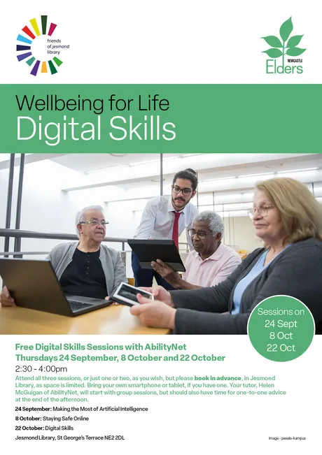 Ability Net digital skills session