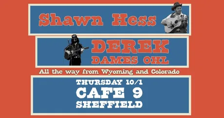 An evening with Shawn Hess and Derek Dames at Cafe No9
