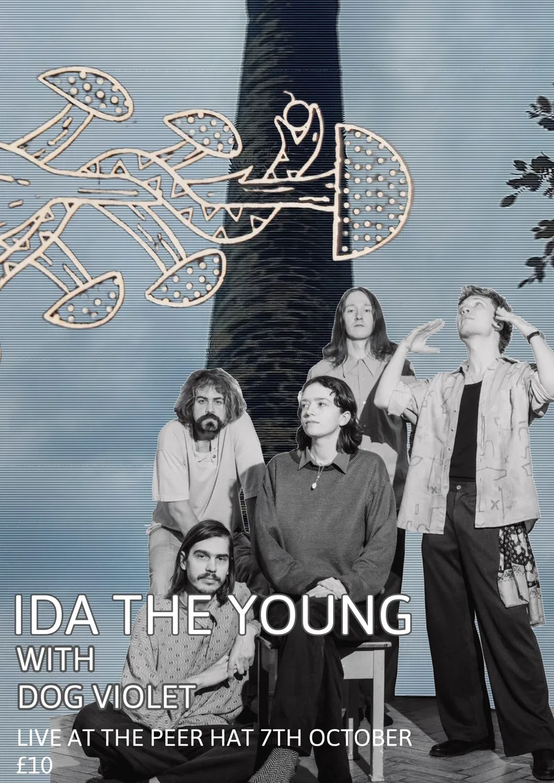 IDA THE YOUNG WITH DOG VIOLET & TBA