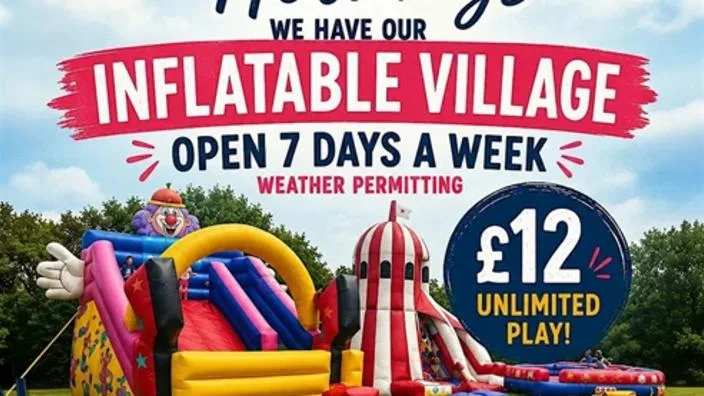 Kids Summer Holidays Inflatable Village