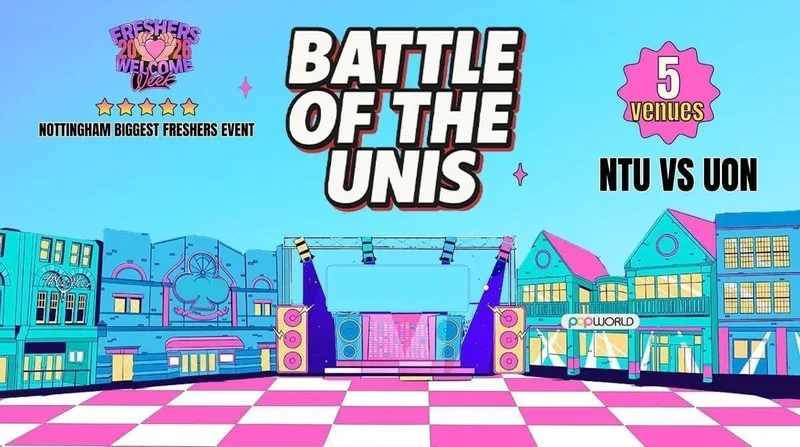 OFFICIAL Nottingham Battle of The Uni Bar Crawl - NTU vs UON