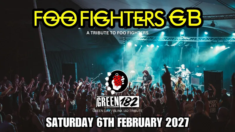 Foo Fighters GB & Green 182 - The Assembly Leamington Spa