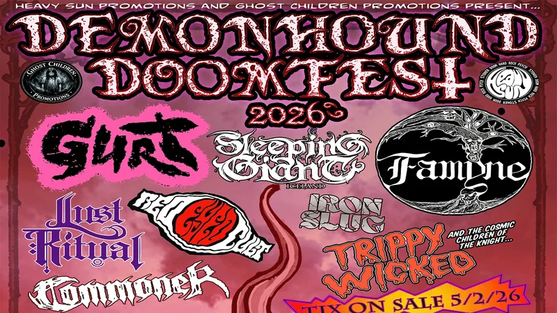 Demonhound Doomfest: Gurt + Sleeping Giant, Famyne + more!