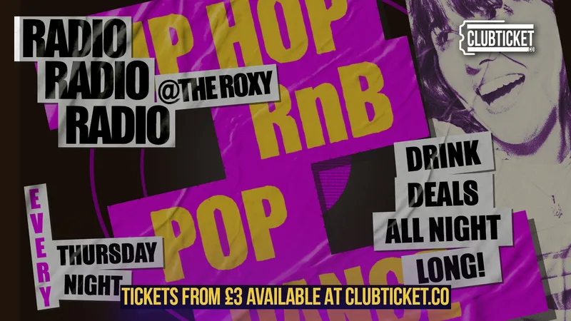 Radio every Thursday at The Roxy