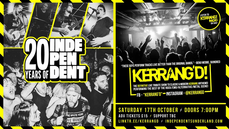 Kerrang’d! (Live UK Tour) – Sunderland