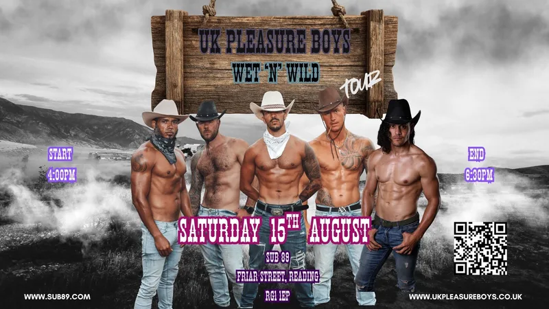 UK Pleasure Boys - Wet 'N' Wild Tour