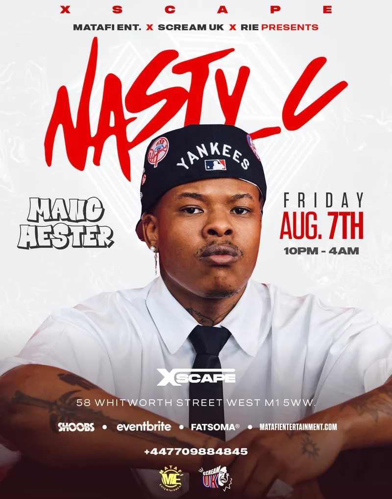 NASTY C IN MANCHESTER