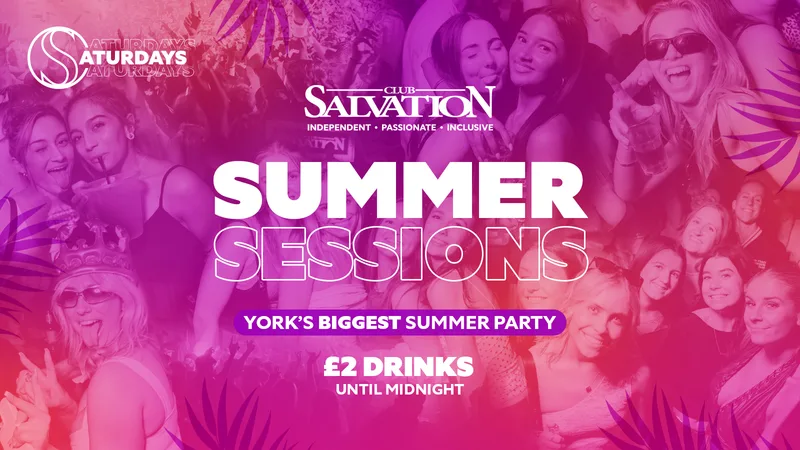 SALVATION SATURDAYS: Summer Sessions