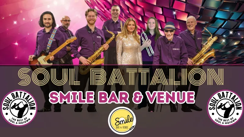 SOUL BATTALION LIVE 8-piece Band – Soul, Motown, Northern & Disco Tribute Show