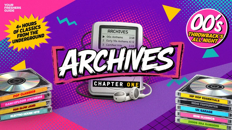 ARCHIVES - The UK's Newest Throwback Party | Cardiff Freshers 2026