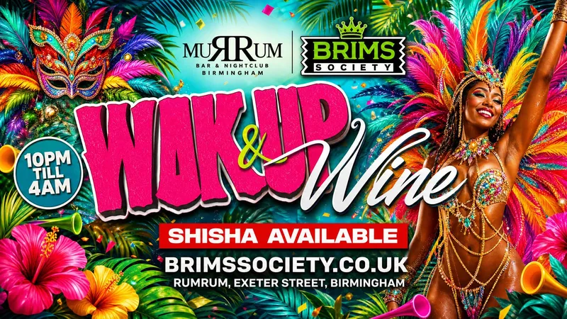 🔥 WUK UP & WINE – Birmingham Carnival Vibes ALL NIGHT! 🔥 | MUSIC BY MASTER RJ DJ TAZ AND DJ DAN😱🔥