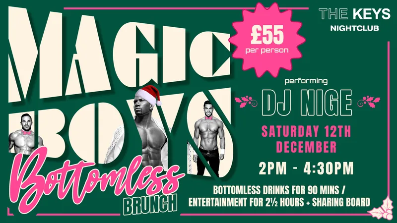 MAGIC BOYS BOTTOMLESS BRUNCH