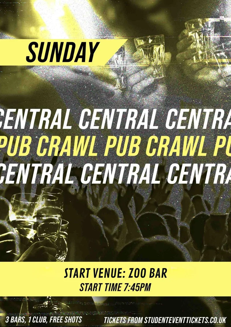 CENTRAL LONDON PUB CRAWL SUNDAY 30TH AUGUST