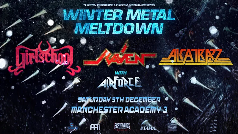 Girlschool, Raven, Alcatrazz
