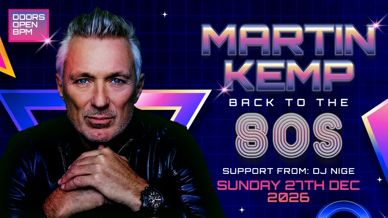 Martin Kemp's Back to the 80s
