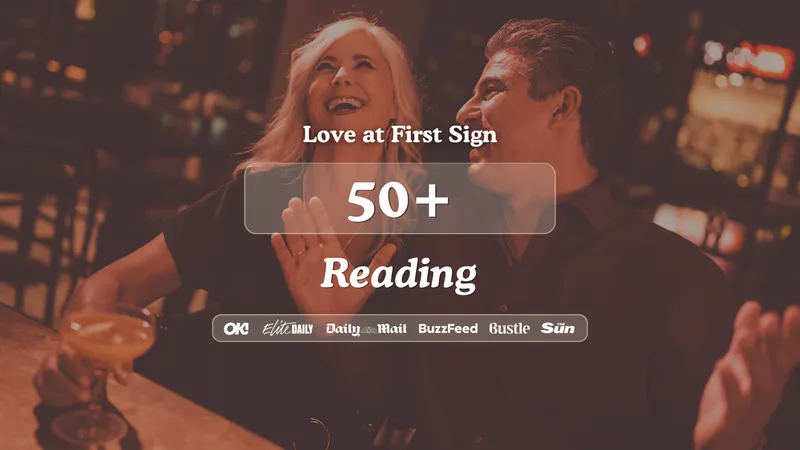 50+ Singles Night at Be at One Reading | Love at First Sign