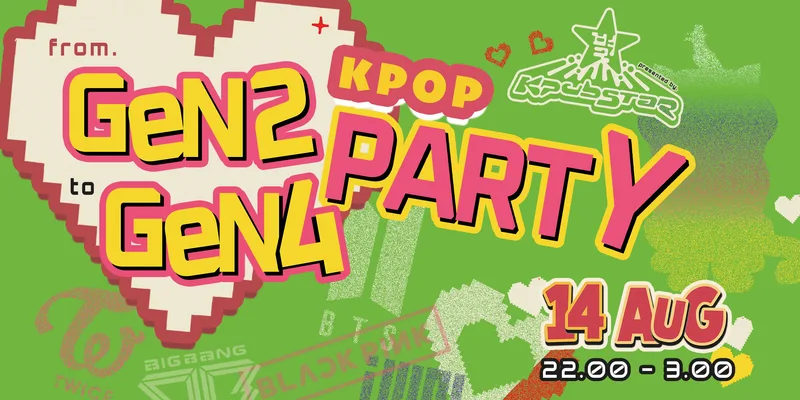 K-POP ALL ERA PARTY: Gen 2 to Gen 4