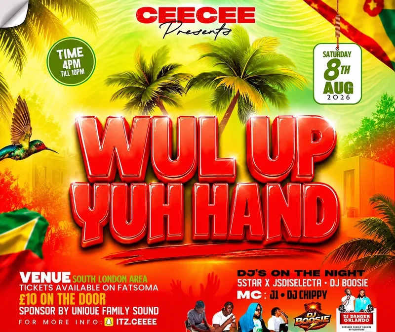 WUL UP YUH HAND