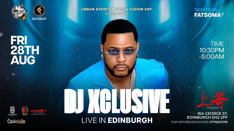 DJ XCLUSIVE LIVE | SHANGHAI CLUB | 28.08.26
