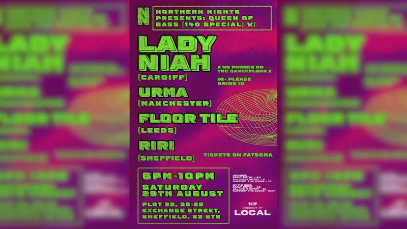 LOCAL W/ NORTHERN NIGHTS: QUEEN OF BASS (140 SPECIAL)