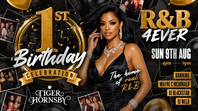 R&B 4EVER | 1st Birthday Celebration