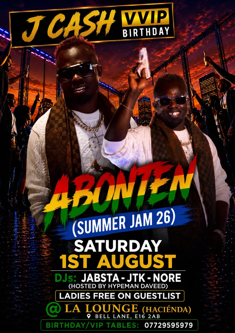 J CASH VVIP BIRTHDAY *ABONTEN* @ LA LOUNGE