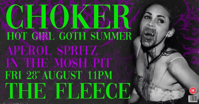 CHOKER: Hot Goth Summer - Alt Clubnight