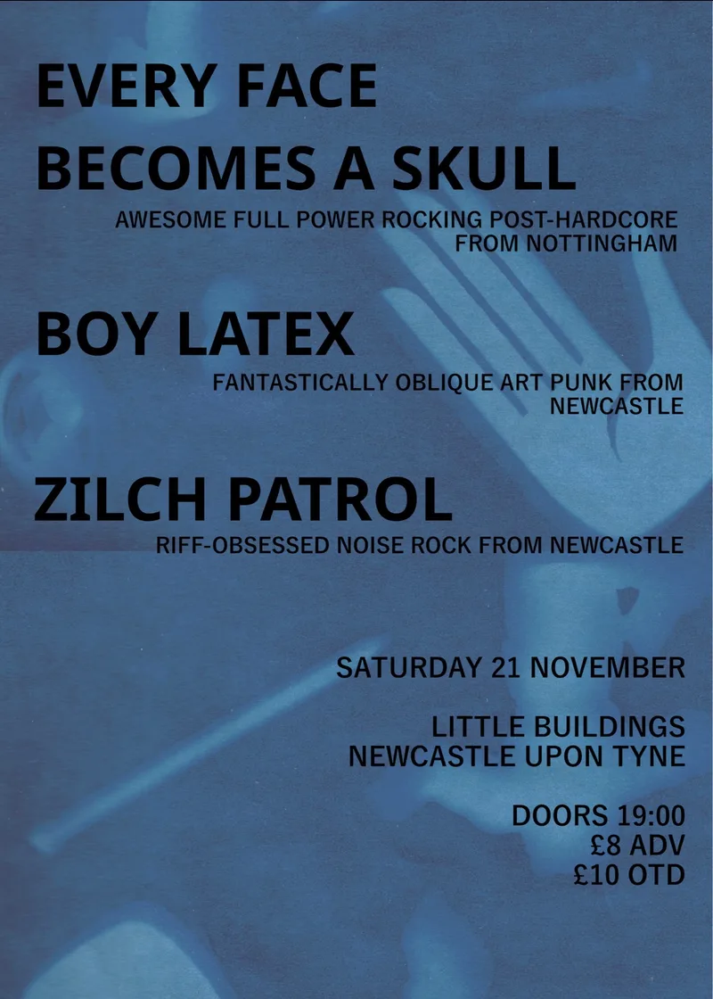 Every face becomes a Skull//Boy Latex//Zilch Patrol