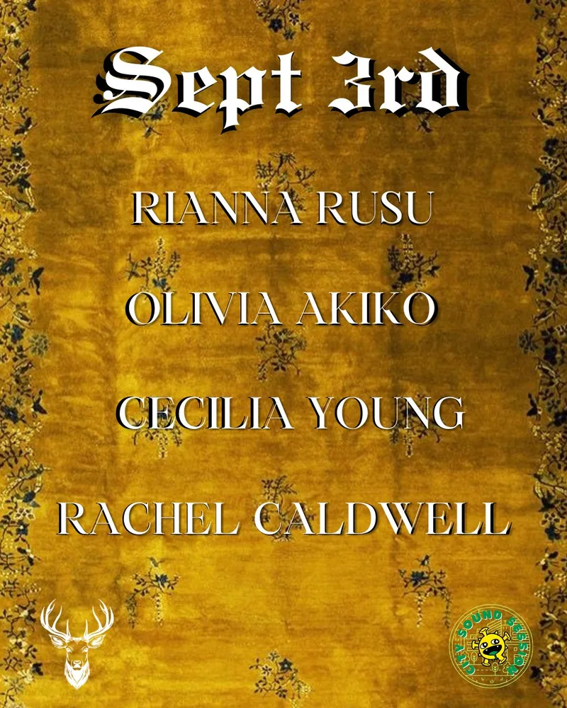 Rianna Rusu, Olivia Akiko, Cecilia Young and Rachel Caldwell