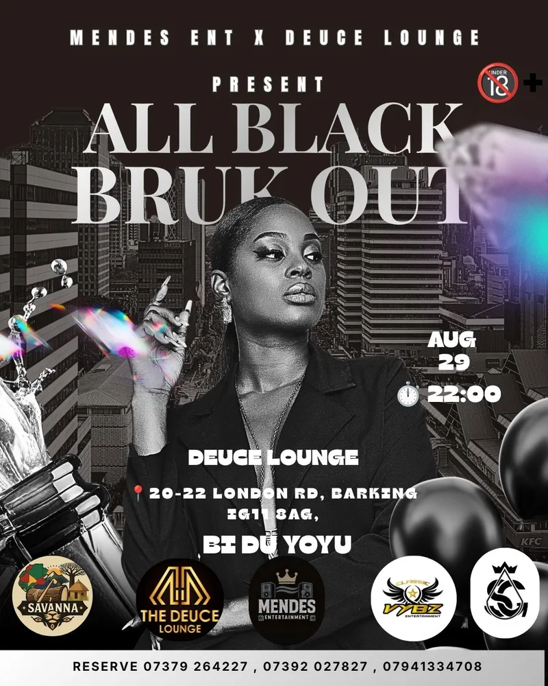 ⚫ ALL BLACK BRUK OUT ⚫