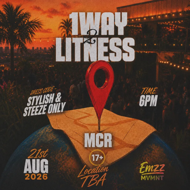 1WAY 2 LITNESS✈️ : MCR📍