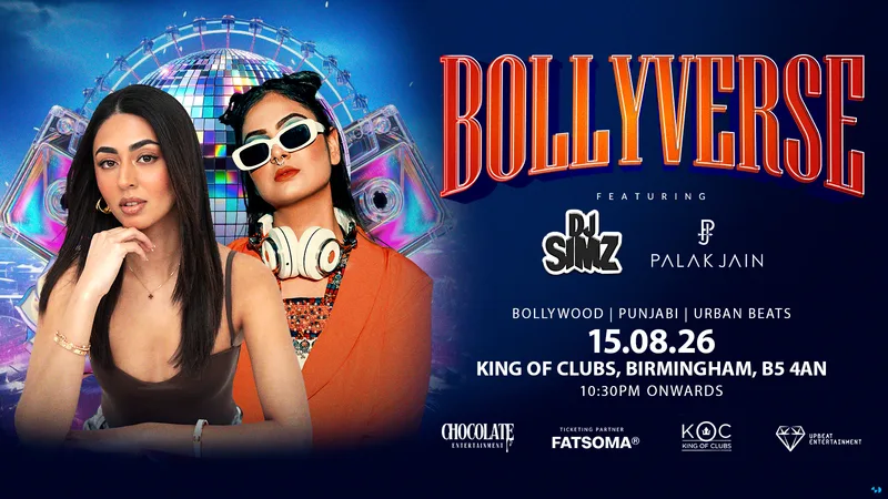 BOLLYVERSE - Bollywood/Punjabi Night in Birmingham - 15 August