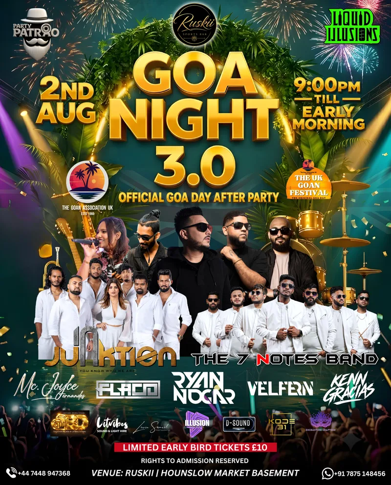 Official Goa Night 3.0 ✨