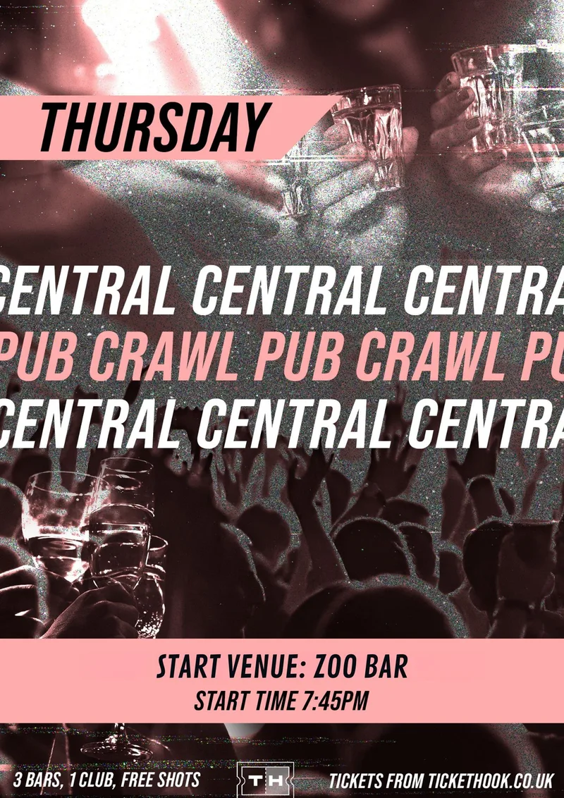 CENTRAL LONDON PUB CRAWL THURSDAY 20TH AUGUST
