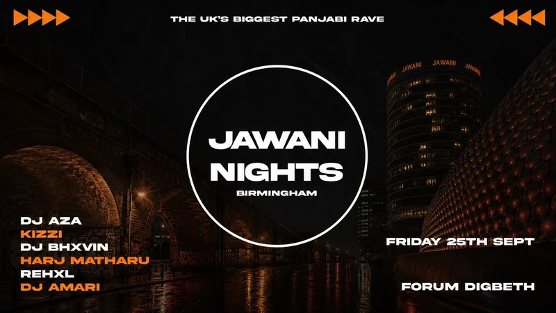 Jawani Nights - Panjabi Boiler Room Rave